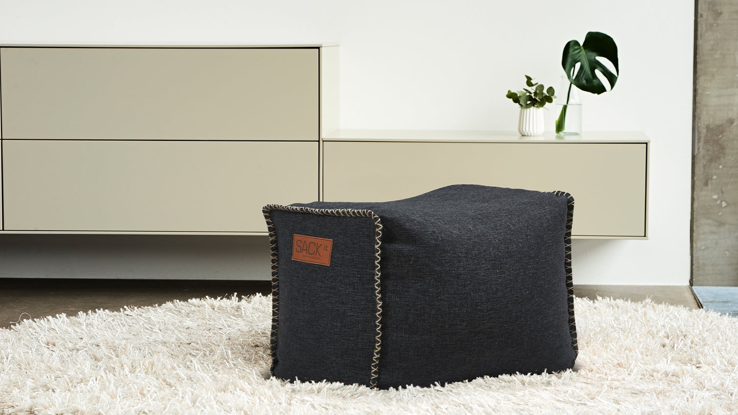 Cobana Square Pouf - Indoor/Outdoor Hocker