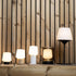Kabellose Ambience Lamp Intelligent+ mit rundem Lampenschirm aus Polyethylen und schwarzem Lampenboden aus Polycarbonat | Ambience - Lamp Intelligent+ - | SACKit