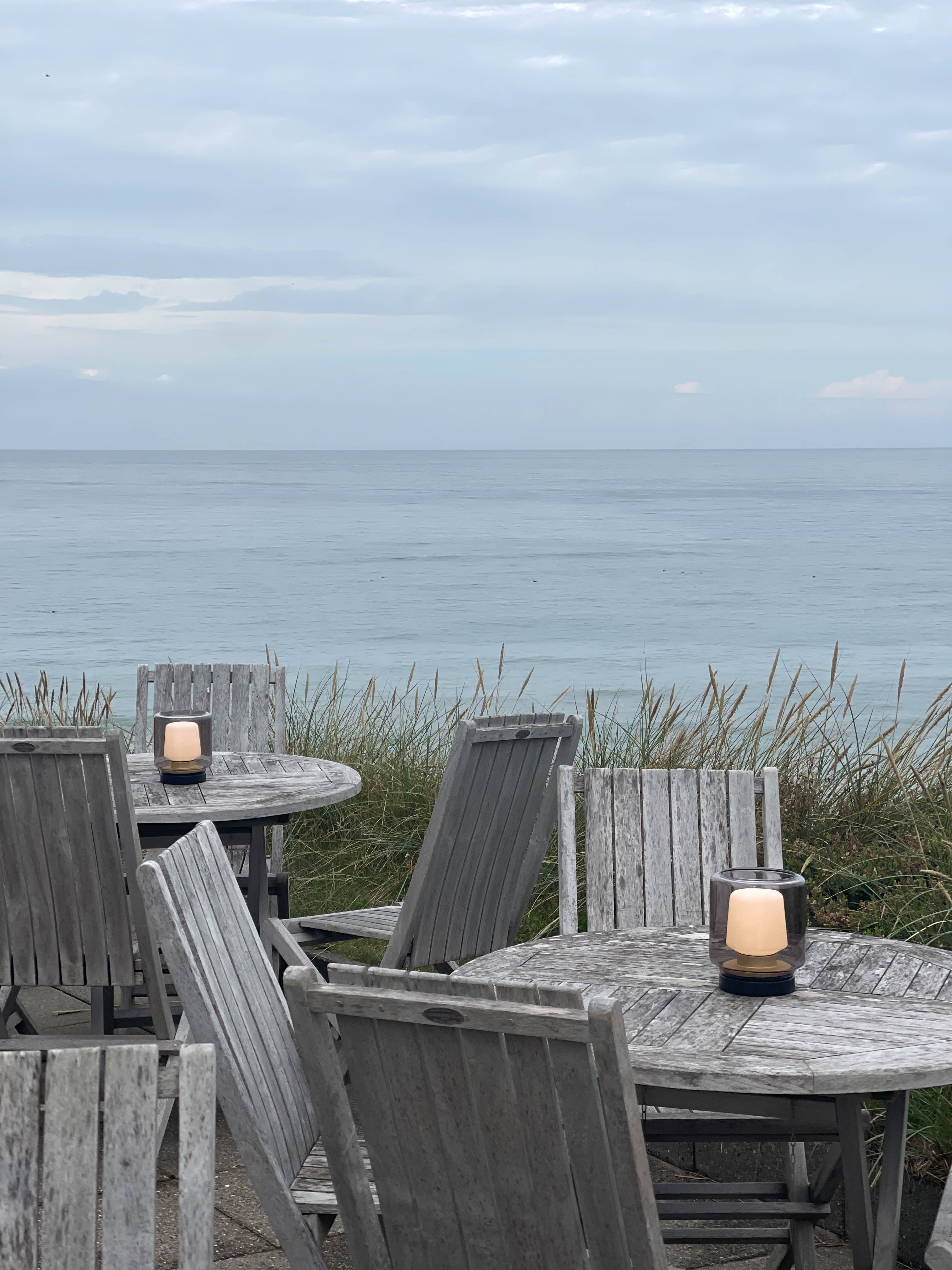 Außenbereich bei Villa Vest mit SACKit Outdoor-Lampen