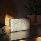 Move 50 Care Bluetooth - Lautsprecher in Grau mit biologisch abbaubarem Rahmen und PU - Leder - Dach. | Move 50 Care - Grey | SACKit