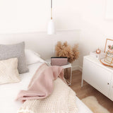 Move 150 Front Lautsprecherfront aus Stoff in hellem Rosa, rechteckig und flach. | Move 150 Front - Stone X | SACKit