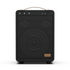 Boom 150 Bluetooth Lautsprecher in schwarzem Polymer - Gehäuse mit Aluminium - und Stahlakzenten, kompakt und tragbar. | Boom 150 - | SACKit