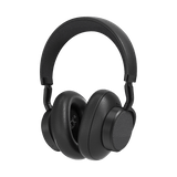 Schwarze SACKit Touch 410 kabellose Kopfhörer mit drehbaren Ohrmuscheln und PU-Lederbezug