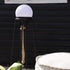 Schwarzer pulverbeschichteter Edelstahlständer für Outdoor - Zubehör, schlichtes Design, 30x30x65 cm. | Patio Accessory Stand - Ø14 - | SACKit