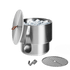 Runder Wein - Eimer aus rostfreiem Stahl mit Zubehör, 27 cm Durchmesser, 23 cm Höhe, 9 Liter Volumen. | Wine Bucket - Ø22 w/ Accessories - | SACKit