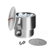 Runder Wein - Eimer aus rostfreiem Stahl mit Zubehör, 27 cm Durchmesser, 23 cm Höhe, 9 Liter Volumen. | Wine Bucket - Ø22 w/ Accessories - | SACKit