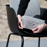 Patio Chair no. One mit Cobana Sand Melange Outdoor - Kissen, rechteckig, weich gepolstert. | Patio Chair no. One - Cushion Full - Cobana Sand Melange | SACKit