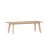Edge Dining Table aus europäischer Eiche mit facettierter Tischplatte, 240x100 cm, matt lackiert. | Edge Dining Table - 240x100 cm - | SACKit