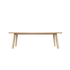 Edge Dining Table aus europäischer Eiche mit facettierter Tischplatte, 240x100 cm, matt lackiert | Edge Dining Table - 240x100 cm - | SACKit
