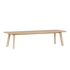 Edge Dining Table aus europäischer Eiche mit facettierter Tischplatte, 300x100 cm, matt lackiert, modernes Design | Edge Dining Table - 300x100 cm - | SACKit