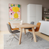 Esstisch Edge Dining Table aus FSC - zertifizierter europäischer Eiche mit facettierter Tischplatte, 180x90 cm. | Edge Dining Table - 180x90 cm - | SACKit