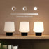 Ambience Lamp Intelligent, runde wiederaufladbare Lampe aus Polyethylen, wetterfest und Bluetooth-gesteuert