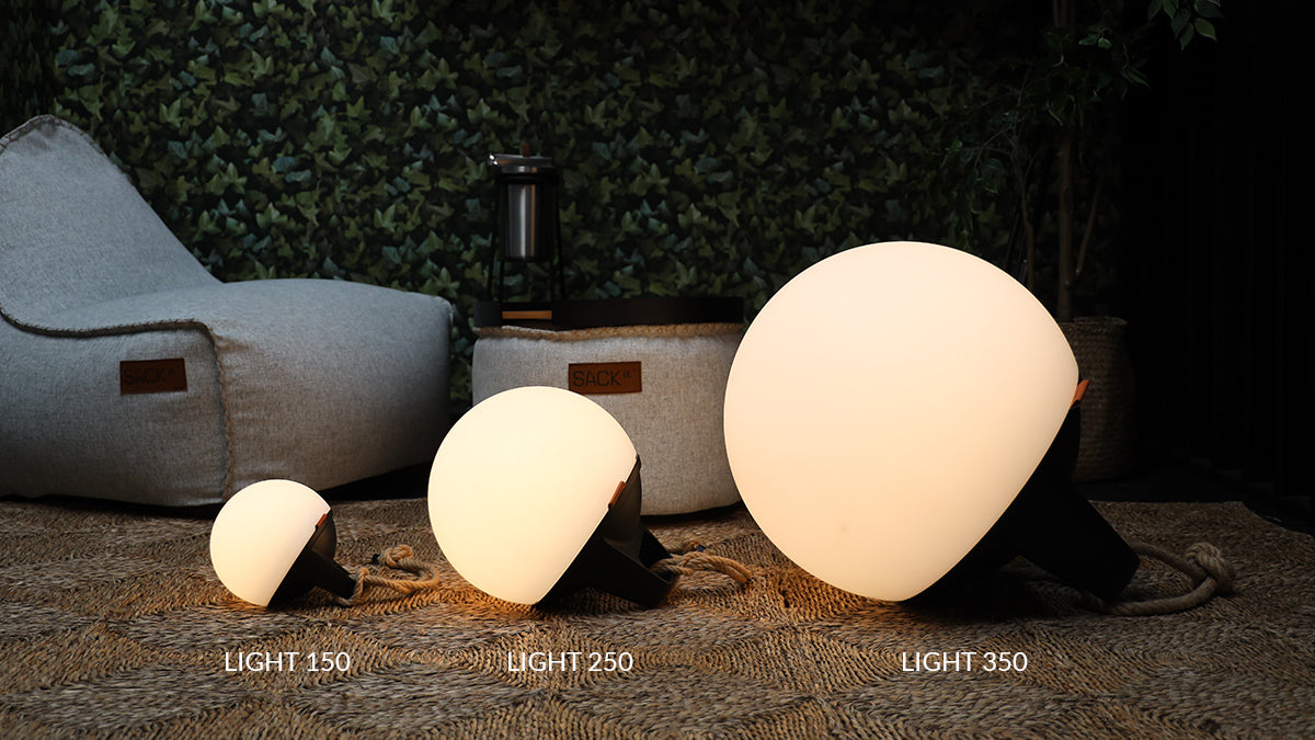 Light 250 - Innen/Aussen Akkubetriebene Lampe - Ø30 cm