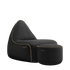 Medley Lounge Chair & Pouf