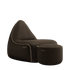 Medley Lounge Chair & Pouf