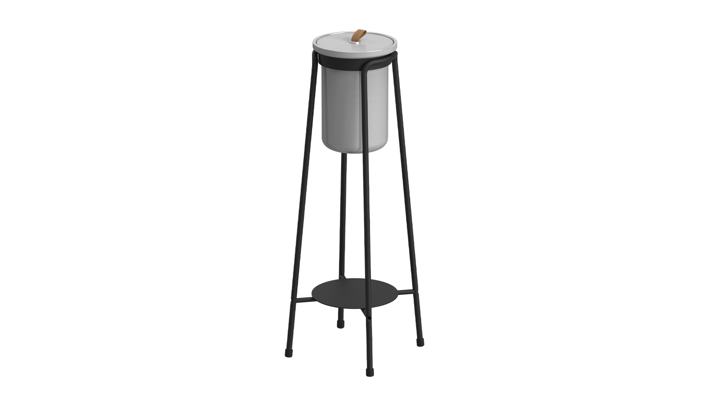 Wine Cooler - Ø14 - Isolierter Weinkühler aus rostfreiem Stahl