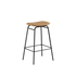 Hoher Frame Bar Stool in Terra Safari mit Lederbezug und pulverbeschichtetem Stahlgestell. | Frame Bar Stool - Leather - 73 cm Terra Safari | SACKit