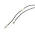 Goldfarbenes 130 cm langes 3,5 mm Audiokabel für WOOFit Kopfhörer