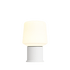 Ambience Lamp Intelligent mit weißem London base, kompakte Größe, modernes Design, wetterfest und kabellos.