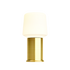 Ambience Lamp Intelligent+ in Messing mit London Base aus gebürstetem Stahl, Größe 8, Outdoor - Leuchte | Ambience - Lamp Intelligent+ & London base - Brass 8 | SACKit