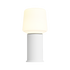 Weiße Ambience Lamp Intelligent+ mit London base aus pulverbeschichtetem Stahl in Größe 10, moderne Outdoor - Leuchte | Ambience - Lamp Intelligent+ & London base - White 10 | SACKit
