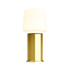 Ambience Lamp Intelligent+ mit London Base in Messing, Größe 10, elegante Außenleuchte aus Stahl und Polyethylen | Ambience - Lamp Intelligent+ & London base - Brass 10 | SACKit