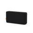 Schwarzer Move 150 Bluetooth Lautsprecher mit Fiord Stoff und Lederdetails, kompakt und tragbar. | Move 150 - Black | SACKit