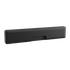 Schlanke SACKit Wave Soundbar in schlichtem Design, Vorderseite aus Textil, für Musik und TV.