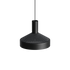 Schwarze Dawn Pendant Ø25 Hängeleuchte aus Aluminium mit perforiertem Design und weißem Innenschirm. | Dawn Pendant Ø25 - Black | SACKit