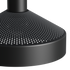 Schwarze Dawn Pendant Hängeleuchte Ø25 mit perforiertem Aluminium und weiß lackiertem Innenschirm. | Dawn Pendant Ø25 - Black | SACKit