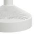 Weiße Dawn Pendant Ø25 Hängeleuchte aus Aluminium mit perforiertem Design und weiß lackiertem Innenschirm | Dawn Pendant Ø25 - White | SACKit