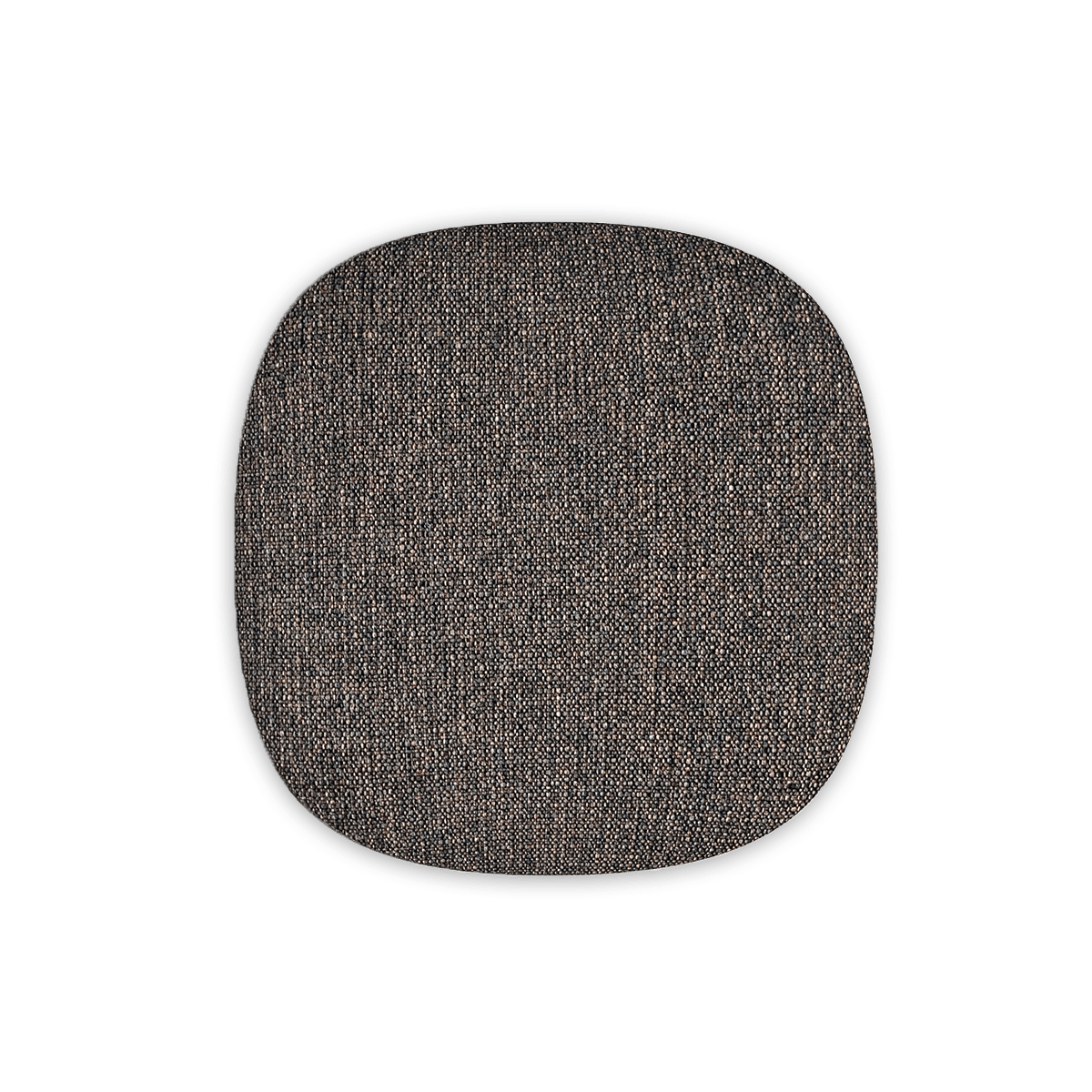 Go Front Lautsprecher-Front in Slate Farbe aus Stoff von Gabriel, rechteckig und schlicht gestaltet.