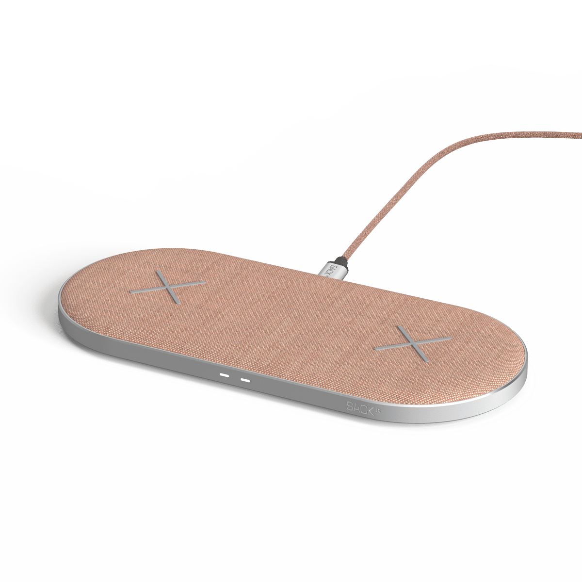 CHARGEit Dual Dock | CHARGEit Dual Dock - Rose | SACKit