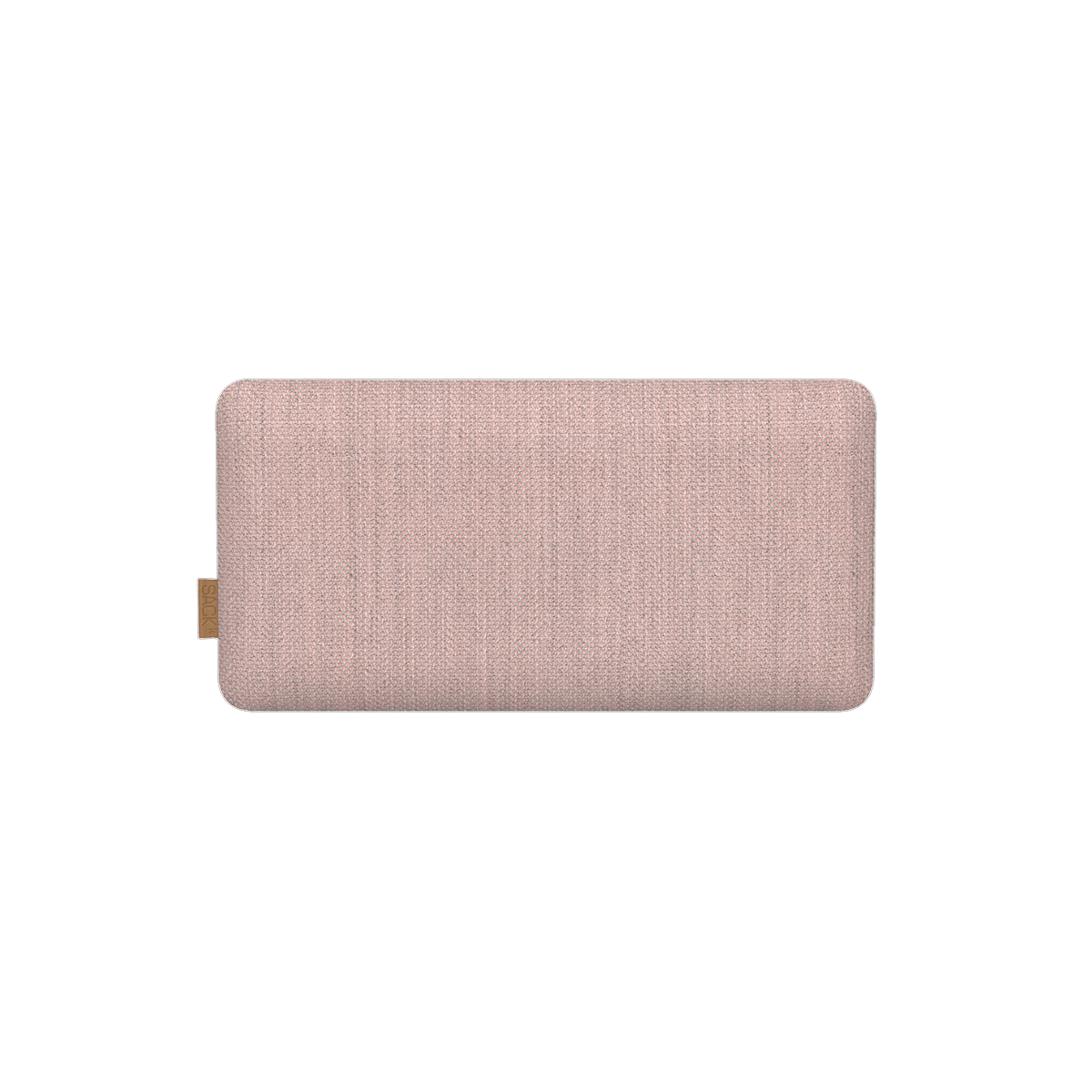 Move 150 Front in icy pink fabric from Kvadrat, rectangular speaker front panel.
