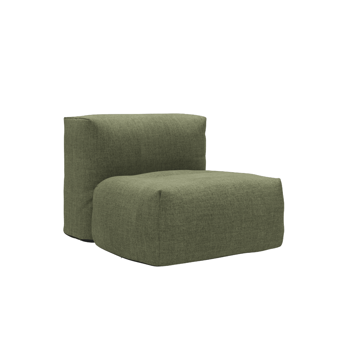 Soft Sofa Outdoor Seat in Kirra Olive, weiches, formstabiles Outdoor - Sofa ohne Gestell. | Soft Sofa Outdoor - Seat - Kirra Olive | SACKit