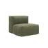Soft Sofa Outdoor Seat in Kirra Olive, weiches, formstabiles Outdoor - Sofa ohne Gestell. | Soft Sofa Outdoor - Seat - Kirra Olive | SACKit