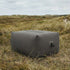Soft Sofa Outdoor Pouf in Kirra Olive, rechteckig, weicher Sitzpouf für den Außenbereich | Soft Sofa Outdoor - Pouf - Kirra Noir | SACKit