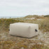 Soft Sofa Outdoor Pouf in Kirra Olive, rechteckiger, weicher Outdoor - Sitzpouf mit abnehmbarem Bezug. | Soft Sofa Outdoor - Pouf - Kirra Sand | SACKit