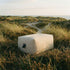 Soft Sofa Outdoor Pouf in Bouclé Beige, weiches, niedriges Lounge - Element für den Außenbereich | Soft Sofa Outdoor - Pouf - Boucle Beige | SACKit
