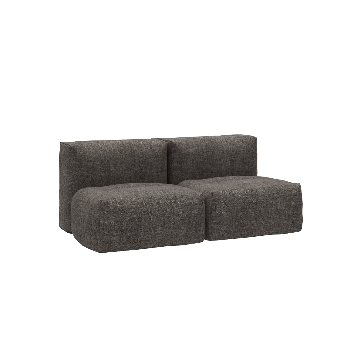 Soft Sofa Outdoor - 2 Seater | Soft Sofa Outdoor - 2 Seater - Kirra Noir | SACKit