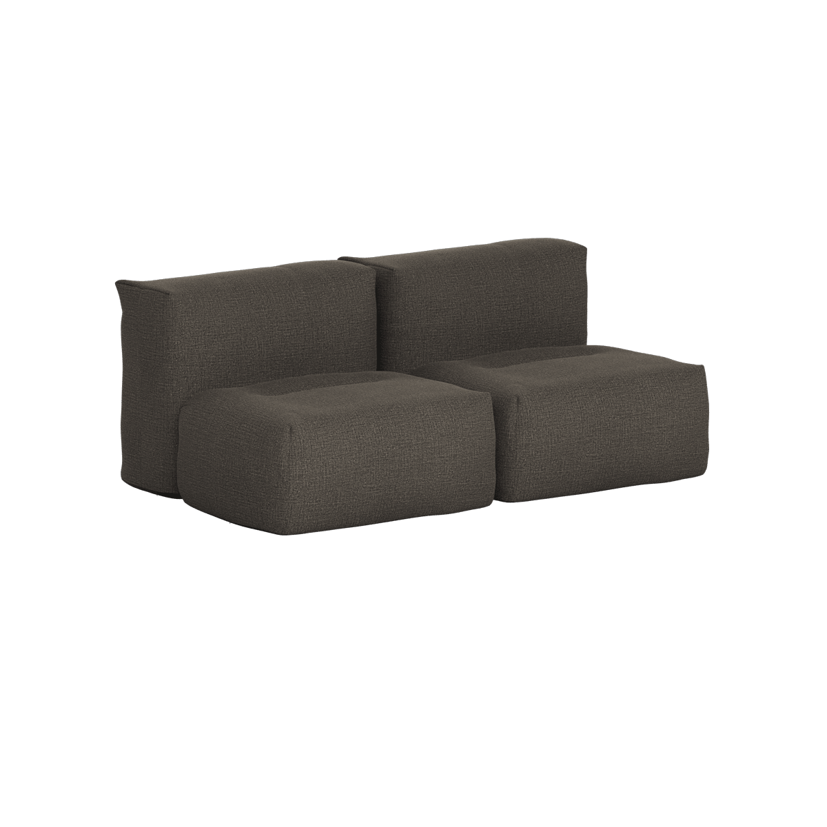 Soft Sofa Outdoor - 2 Seater | Soft Sofa Outdoor - 2 Seater - Kirra Noir | SACKit