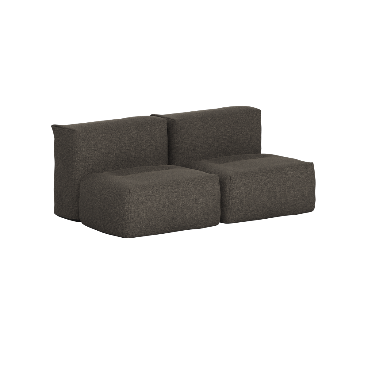 Soft Sofa Outdoor - 2 Seater | Soft Sofa Outdoor - 2 Seater - Kirra Noir | SACKit