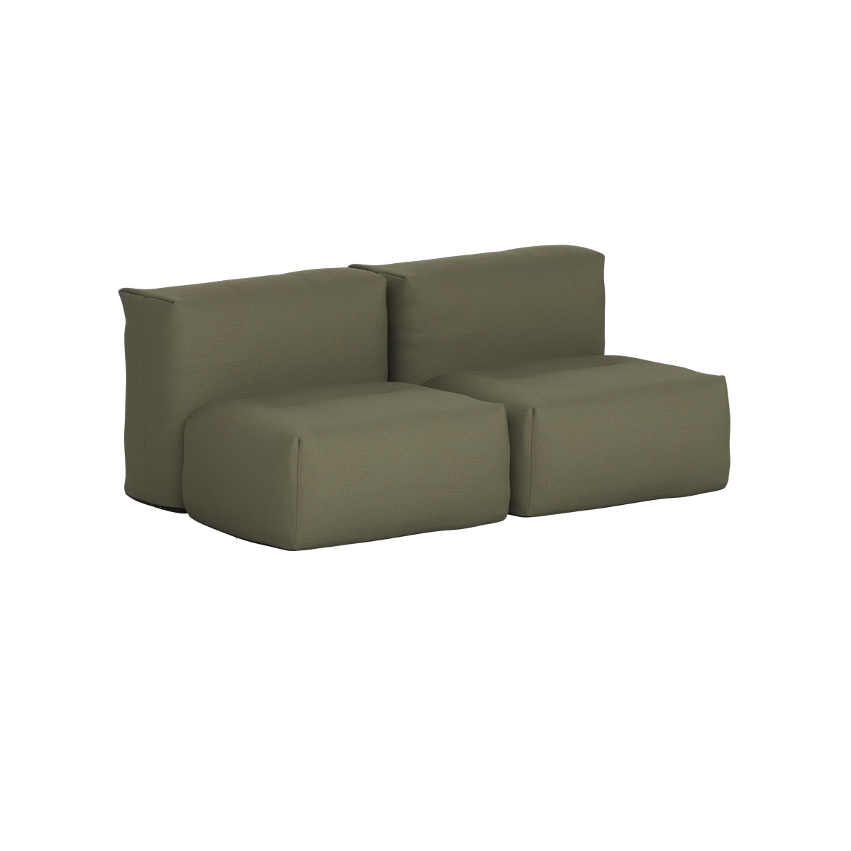 Soft Sofa Outdoor - 2 Seater | Soft Sofa Outdoor - 2 Seater - Kirra Olive | SACKit