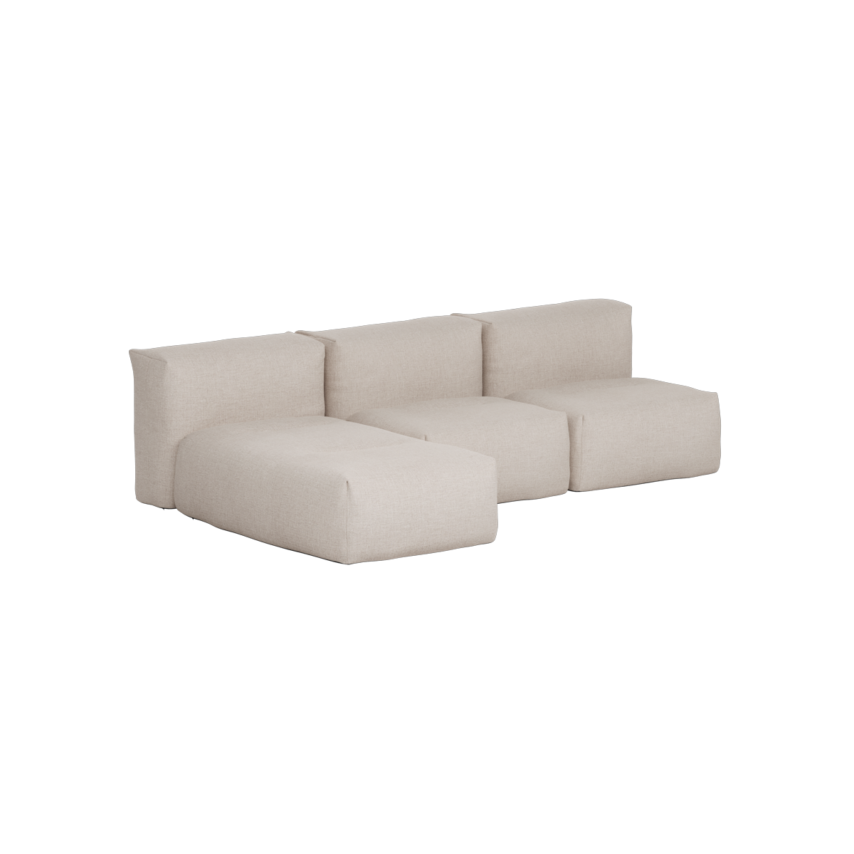 Soft Sofa Outdoor - 3 Seater w/ Lounger | Soft Sofa Outdoor - 3 Seater w/ Lounger - Kirra Sand | SACKit