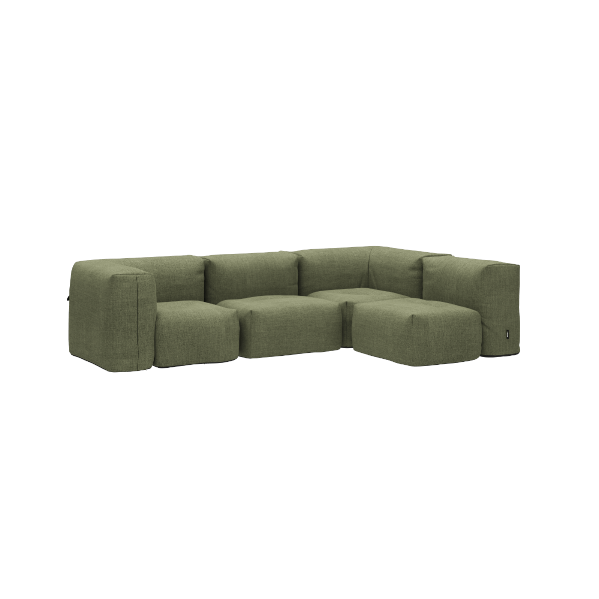 Soft Sofa Outdoor - 4 Seater Corner Sofa | Soft Sofa Outdoor - 4 Seater Corner Sofa - Kirra Olive | SACKit