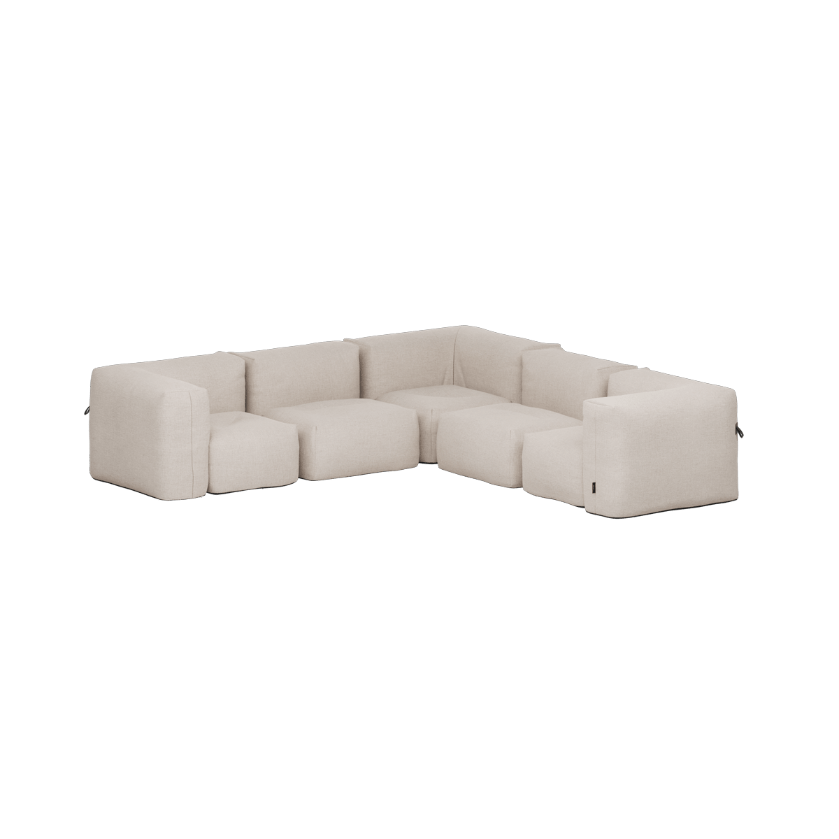 Soft Sofa Outdoor - 5 Seater Corner Sofa | Soft Sofa Outdoor - 5 Seater Corner Sofa - Kirra Sand | SACKit