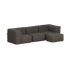 Soft Sofa Outdoor - 3 seater w/pouf