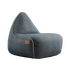 Canvas Lounge Chair in petrolfarbenem Canvas mit Rückenlehne und weicher Polsterung. | Canvas Lounge Chair - Canvas Petrol | SACKit