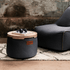 Canvas Pouf | Canvas Pouf - Canvas Petrol | SACKit