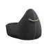 Cobana Lounge Chair in Cobana Grey mit Rückenlehne, bequemer Sitzsack für drinnen und draußen. | Cobana Lounge Chair - Cobana Black | SACKit
